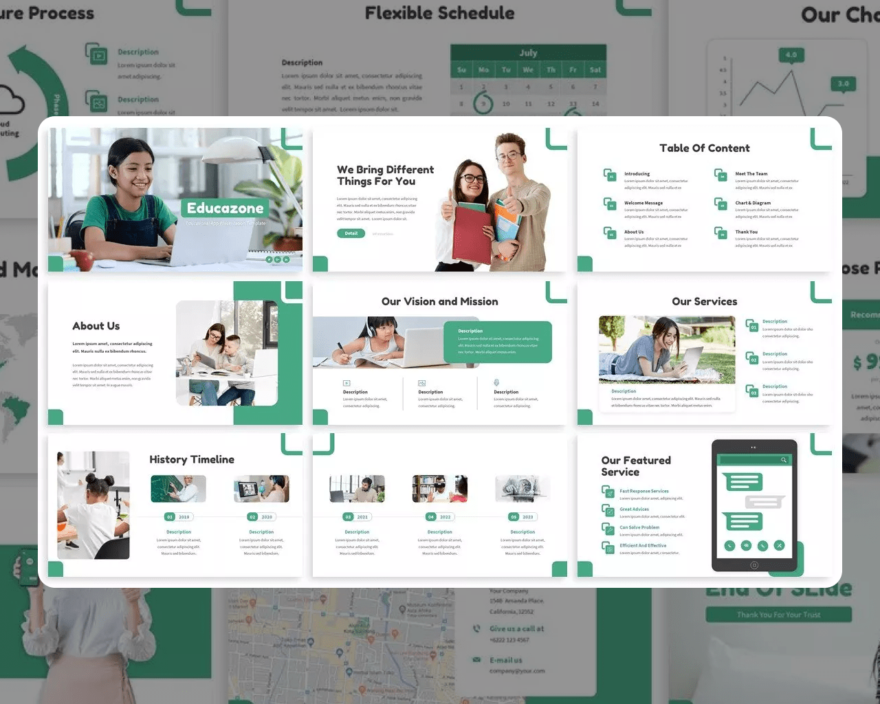 50 Slides Teacher Education Presentation Template