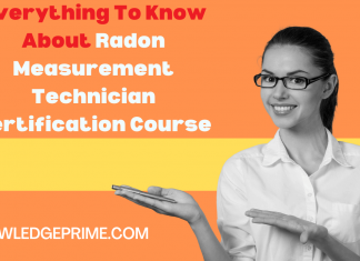 Radon Measurement Technician Certification Course