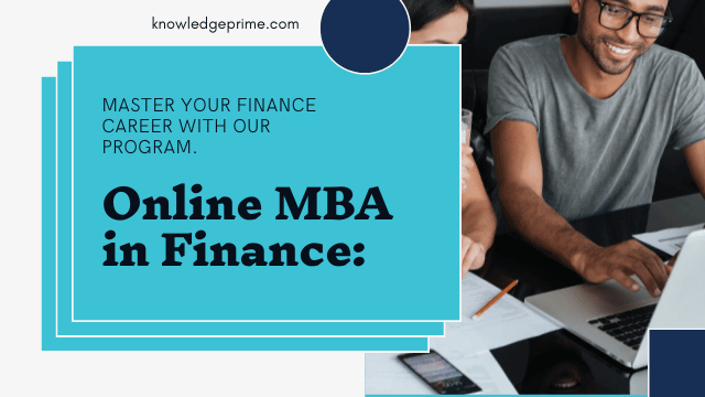 Online MBA in Finance Program