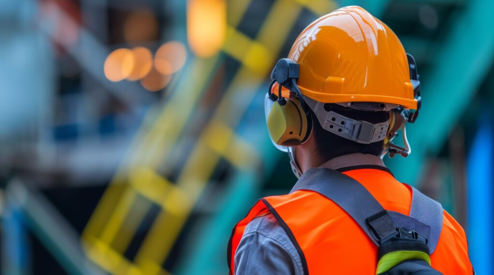 EHS software dashboard displaying safety metrics and compliance reports